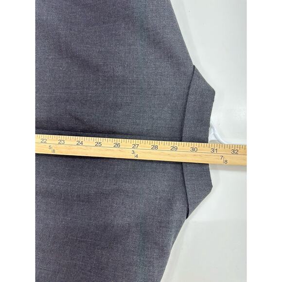 Barrington Mens Suit Cost Size 44S Gray Two Button Up Single Breasted - Picture 13 of 14